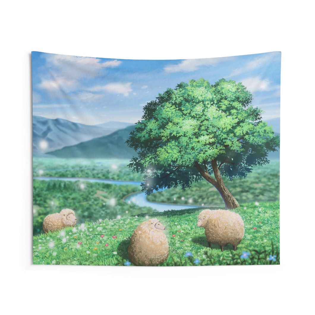 Anime Animal Indoor Wall Tapestry