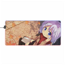 Load image into Gallery viewer, Is the Order a Rabbit? RGB LED Mouse Pad (Desk Mat)
