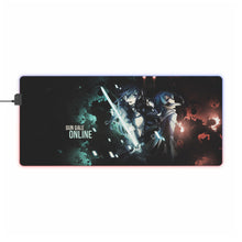 Load image into Gallery viewer, Kirito,Sinon and Death Gun RGB LED Mouse Pad (Desk Mat)
