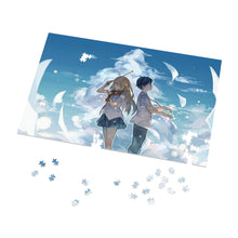 Load image into Gallery viewer, Kousei Arima and Kaori Miyazono Jigsaw Puzzle
