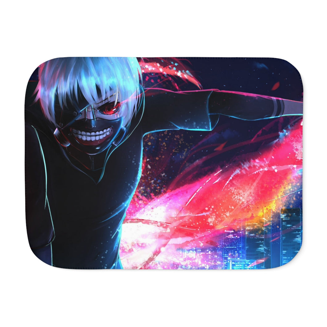 one eye ghoul Sherpa Blanket