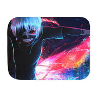 one eye ghoul Sherpa Blanket