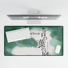 Load image into Gallery viewer, Anime The Garden of Words Mouse Pad (Desk Mat)
