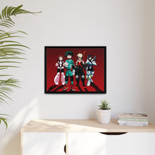 Load image into Gallery viewer, Anime My Hero Academia Canvas Framed Art Print
