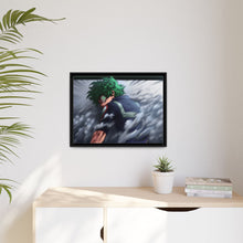Load image into Gallery viewer, My Hero Academia Izuku Midoriya Canvas Framed Art Print
