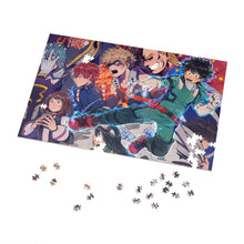 Load image into Gallery viewer, My Hero Academia Izuku Midoriya, Katsuki Bakugou, All Might, Shouta Aizawa, Tsuyu Asui Jigsaw Puzzle
