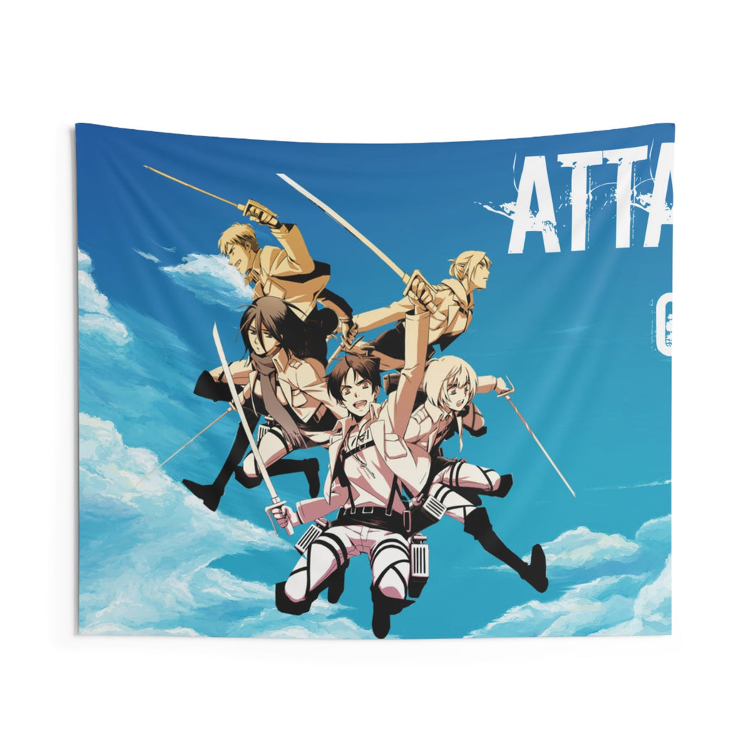 Anime Attack On Titan Indoor Wall Tapestry