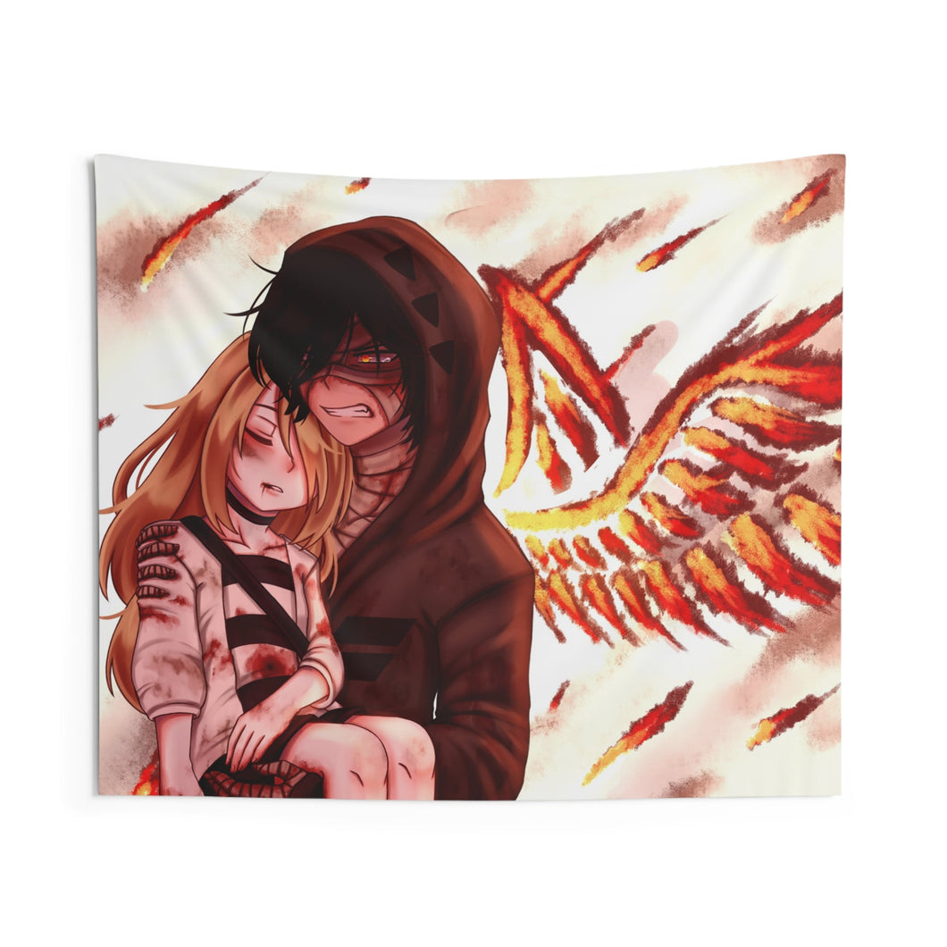 Save Her! Indoor Wall Tapestry