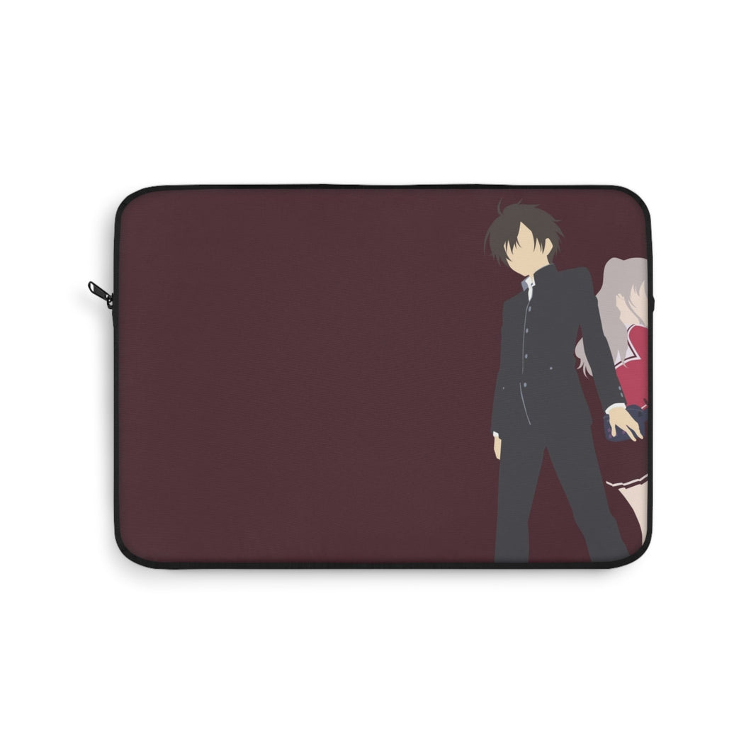 Yū Otosaka and Nao Tomori Together Minimalist Laptop Sleeve