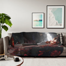 Load image into Gallery viewer, Anime Chainsaw Man Sherpa Blanket
