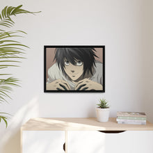 Load image into Gallery viewer, Anime Death Note Canvas Framed Art Print
