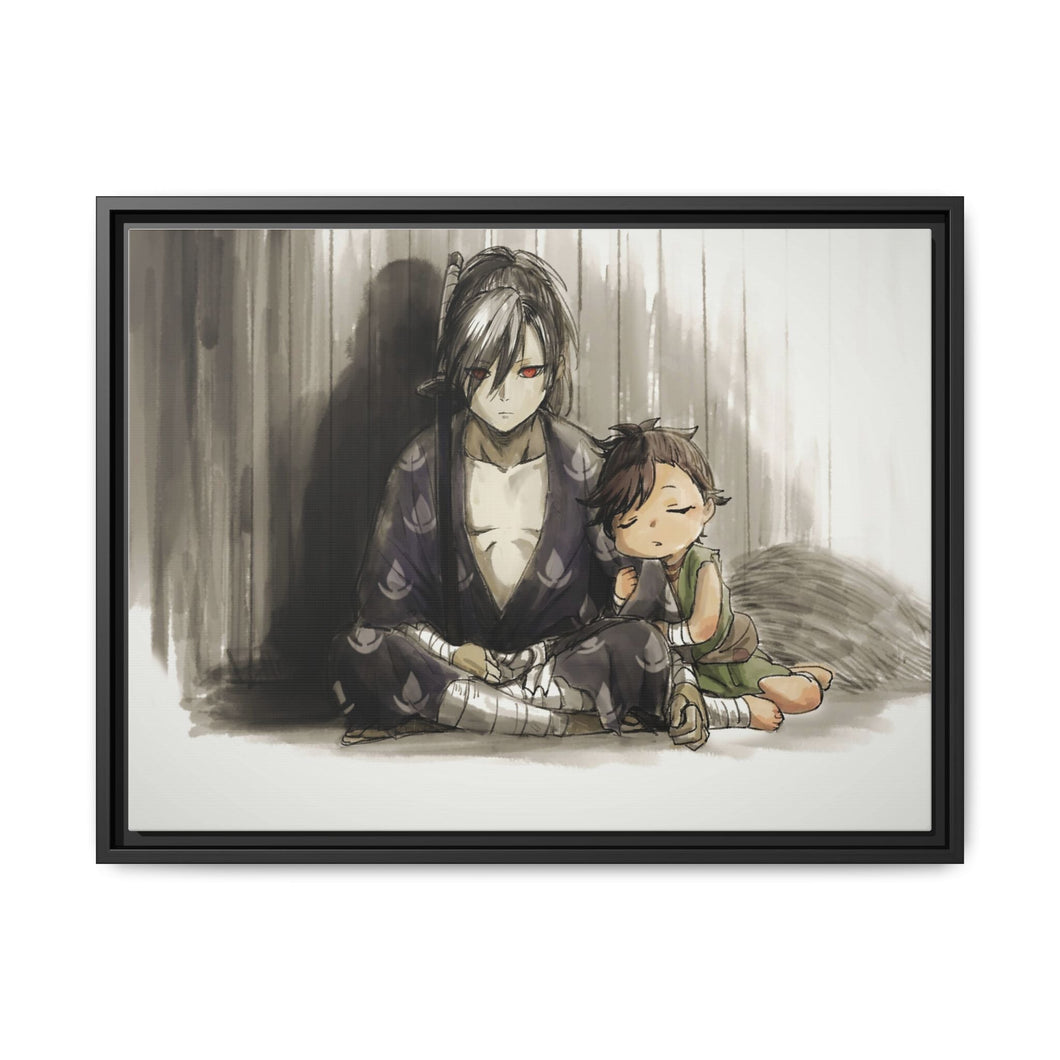 Dororo Hyakkimaru, Dororo, Dororo Canvas Framed Art Print