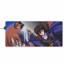 Load image into Gallery viewer, Code Geass Lelouch Lamperouge, Jeremiah Gottwald, Shirley Fenette RGB LED Mouse Pad (Desk Mat)
