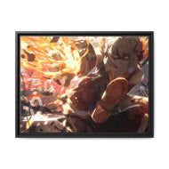 King of Explode-Kills Canvas Framed Art Print