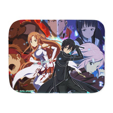 Load image into Gallery viewer, Anime Sword Art Onliner Sherpa Blanket
