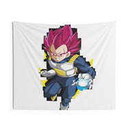 Vegeta SSJ God Indoor Wall Tapestry