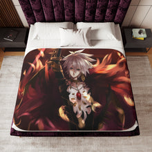 Load image into Gallery viewer, Fate/Apocrypha Sherpa Blanket
