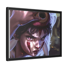 Load image into Gallery viewer, Anime Princess Mononoke Canvas Framed Art Print
