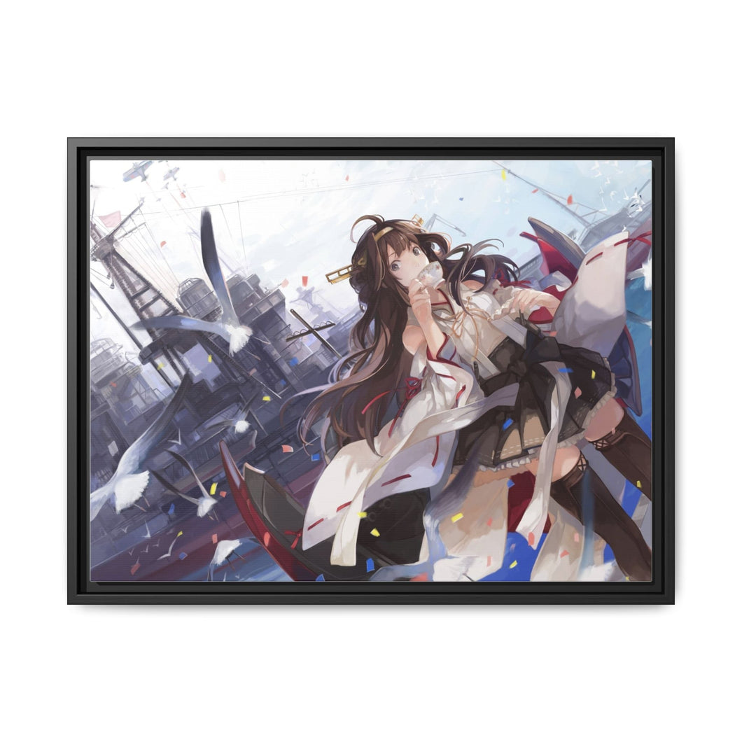 Anime Kantai Collection Canvas Framed Art Print