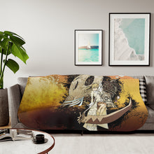 Load image into Gallery viewer, Anime Soul Eater Sherpa Blanket
