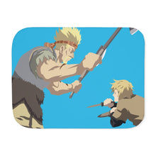 Load image into Gallery viewer, Anime Vinland Saga Sherpa Blanket
