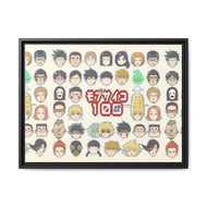 Mob Psycho 100 Canvas Framed Art Print