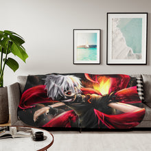 Load image into Gallery viewer, Anime Tokyo Ghoul Sherpa Blanket

