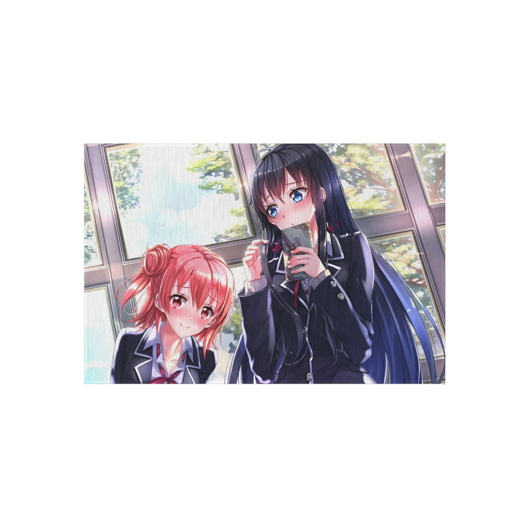 My Teen Romantic Comedy SNAFU Yukino Yukinoshita, Yui Yuigahama Rug