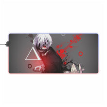 Load image into Gallery viewer, Tokyo Ghoul Ken Kaneki RGB LED Mouse Pad (Desk Mat)
