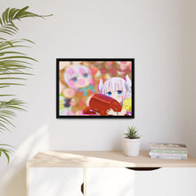 Load image into Gallery viewer, Kanna Kamui kobayashi-san chi no maid dragon Canvas Framed Art Print
