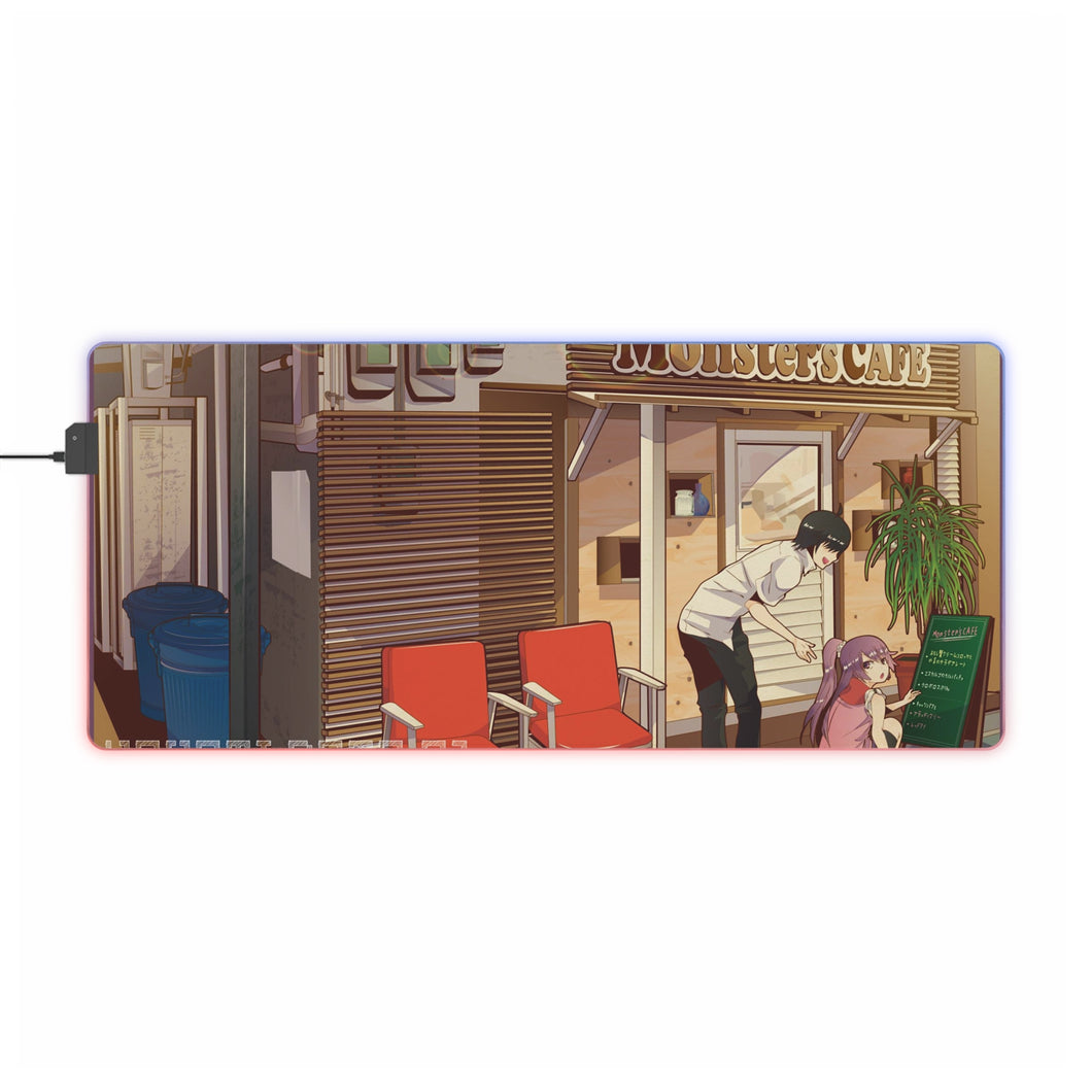 Monogatari (Series) RGB LED Mouse Pad (Desk Mat)