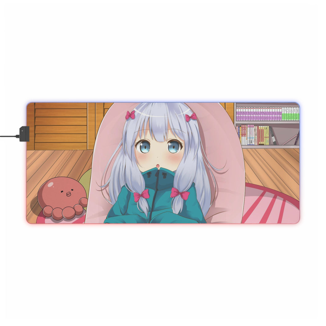 EroManga-Sensei RGB LED Mouse Pad (Desk Mat)