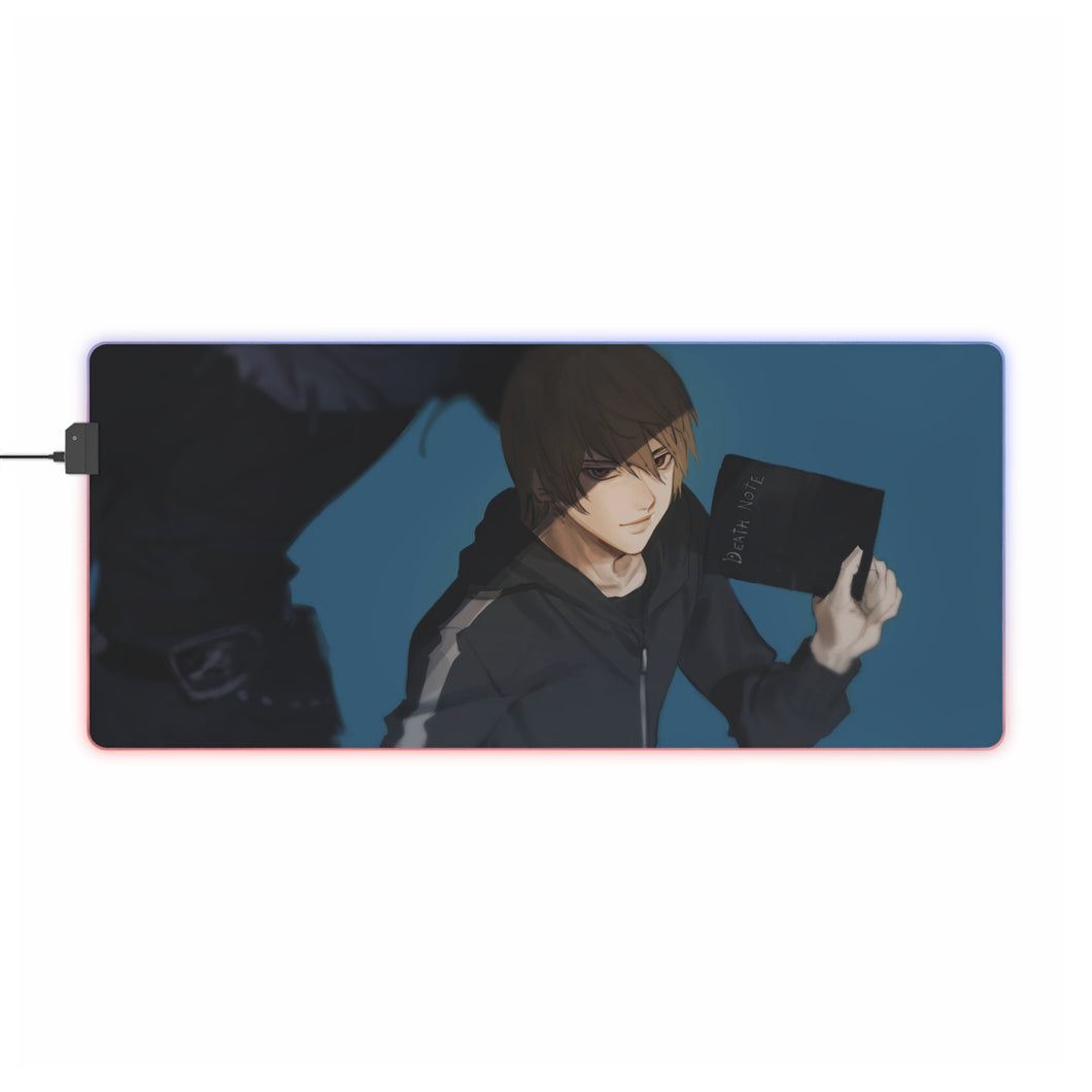 Death Note Light Yagami RGB LED Mouse Pad (Desk Mat)