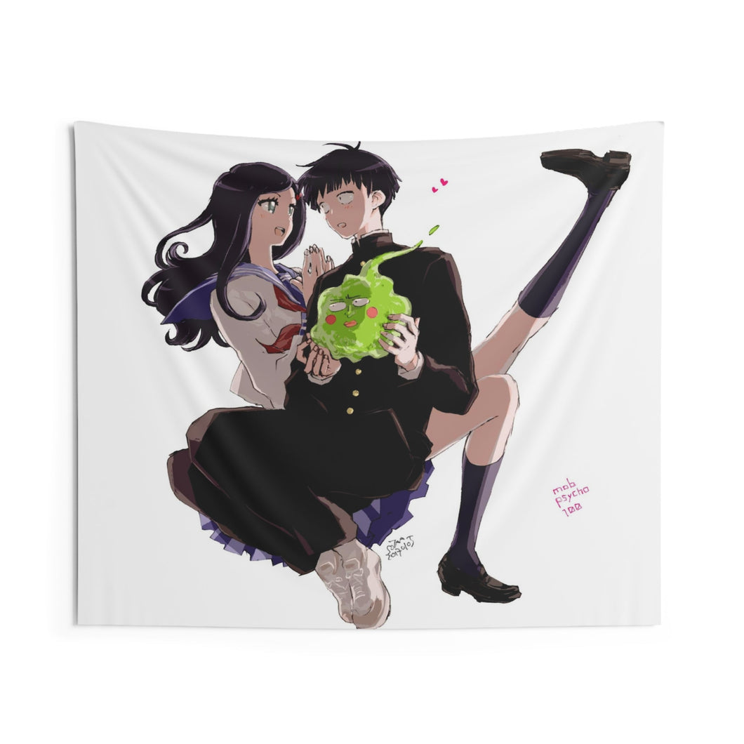 Mob Psycho 100 Shigeo Kageyama, Ekubo Indoor Wall Tapestry