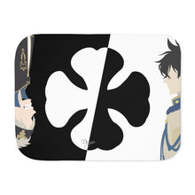 Load image into Gallery viewer, Anime Black Clover Sherpa Blanket
