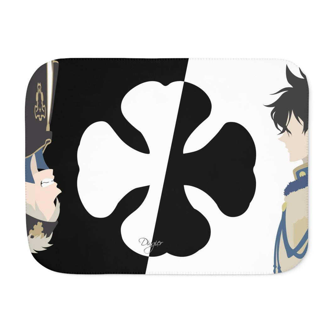 Anime Black Clover Sherpa Blanket
