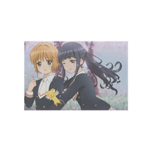 Load image into Gallery viewer, Cardcaptor Sakura Sakura Kinomoto, Tomoyo Daidouji Rug
