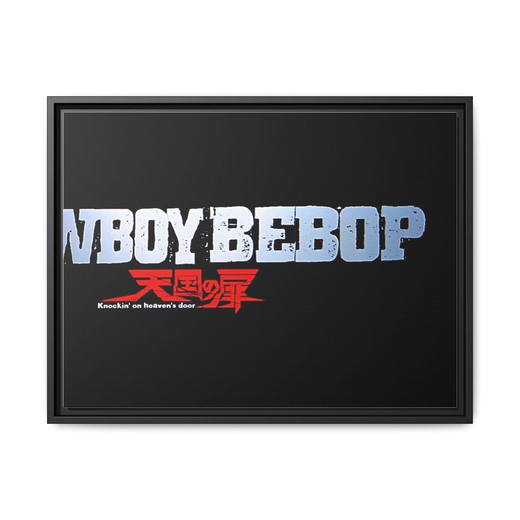 Anime Cowboy Bebop Canvas Framed Art Print
