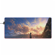 Load image into Gallery viewer, Anime Beach RGB LED Mouse Pad (Desk Mat)
