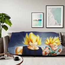 Load image into Gallery viewer, Anime Dragon Ball Z Sherpa Blanket
