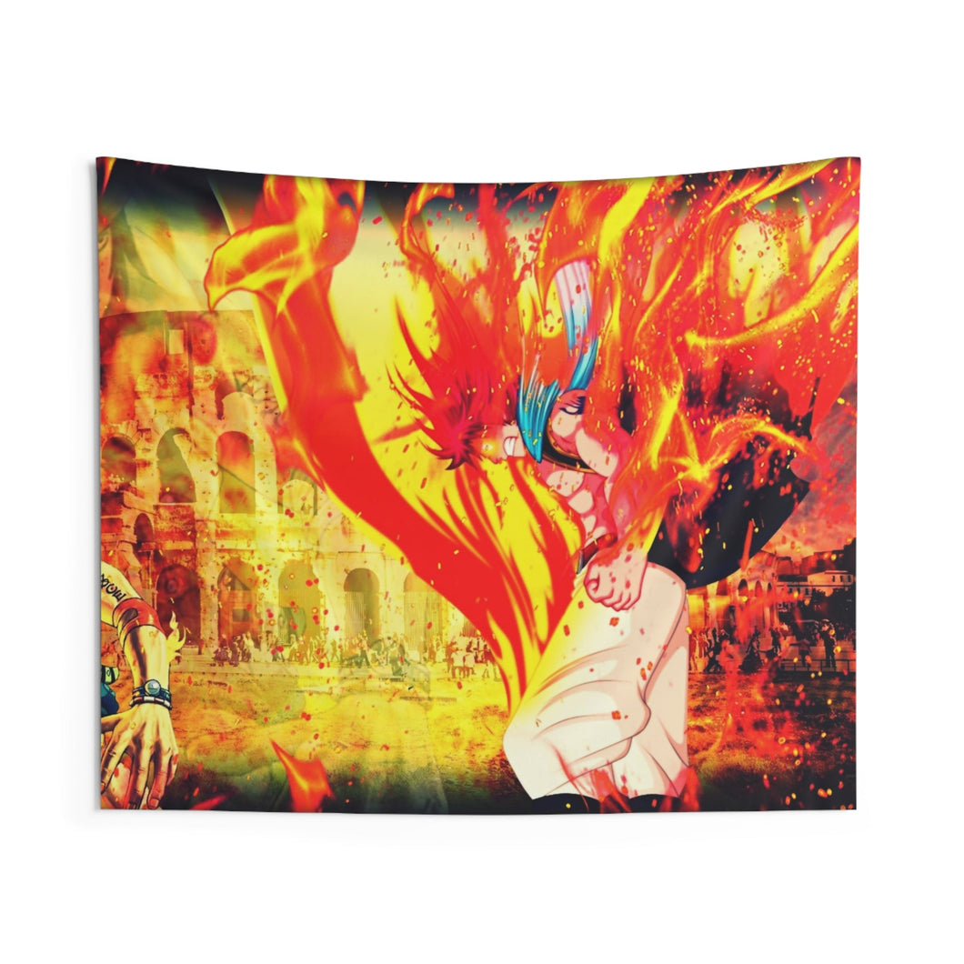 Ace vs Natsu Indoor Wall Tapestry