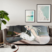 Load image into Gallery viewer, Anohana Sherpa Blanket
