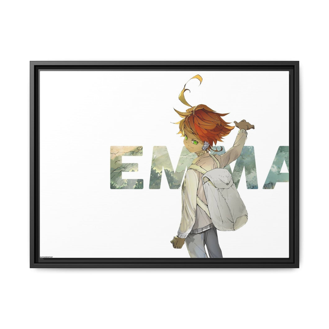 The Promised Neverland Emma Canvas Framed Art Print