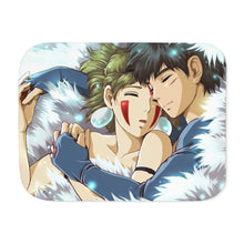 Load image into Gallery viewer, Princess Mononoke Sherpa Blanket
