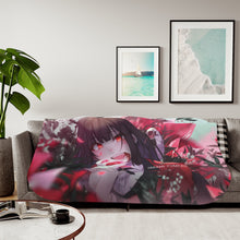 Load image into Gallery viewer, Yumeko Jabami Sherpa Blanket
