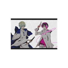 Load image into Gallery viewer, Durarara!! Izaya Orihara, Shizuo Heiwajima Rug
