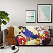 Load image into Gallery viewer, Charlotte Nao Tomori, Ayumi Otosaka Sherpa Blanket
