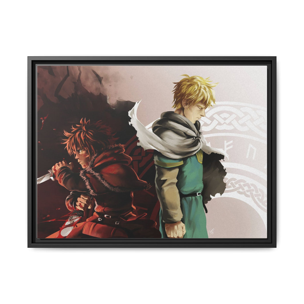 Anime Vinland Saga Canvas Framed Art Print
