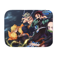 Load image into Gallery viewer, Anime Demon Slayer: Kimetsu no Yaiba Sherpa Blanket
