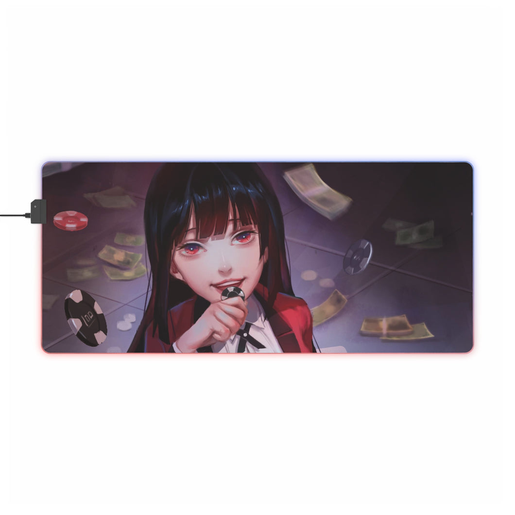 Kakegurui Yumeko Jabami RGB LED Mouse Pad (Desk Mat)